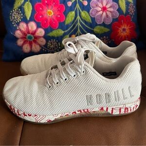 Nobull All Love Impact Trainers Shoes White Red ♥️